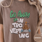 Comfort Colors® Go Away I'm Introverting Tee - Deadpan Outdoors Co.