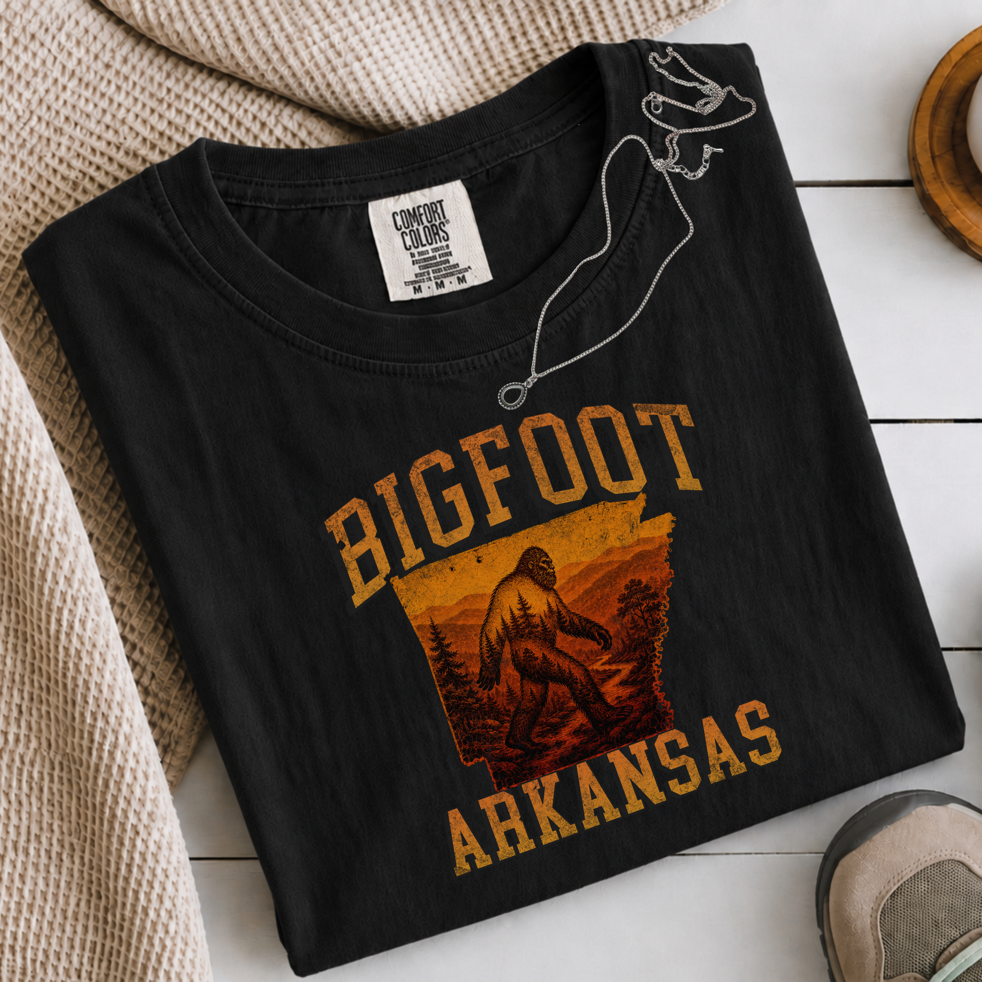 Comfort Colors® Bigfoot Arkansas State Tee