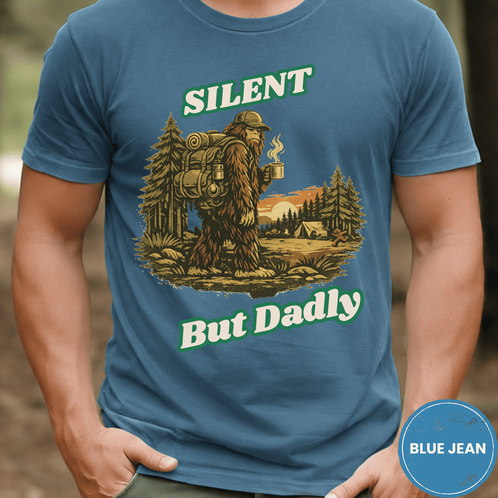 Comfort Colors® Silent But Dadly Tee - Deadpan Outdoors Co.