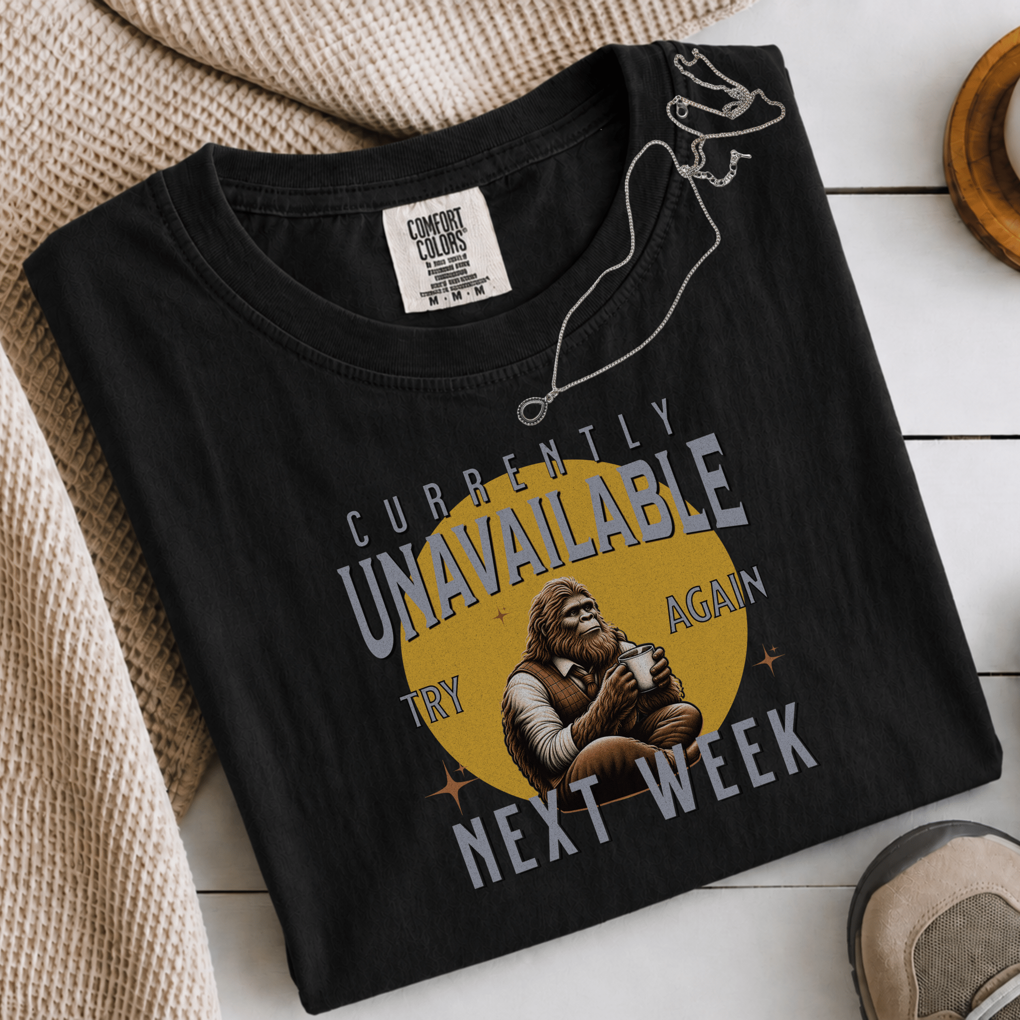 Comfort Colors® Currently Unavailable Try Again Next Week Tee - Deadpan Outdoors Co.