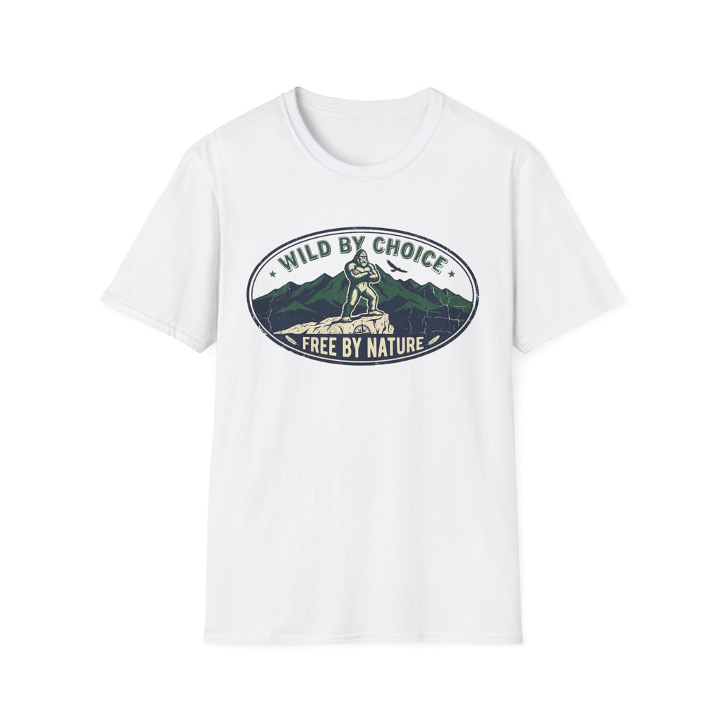 Wild By Choice - Free By Nature T-Shirt - Deadpan Outdoors Co.