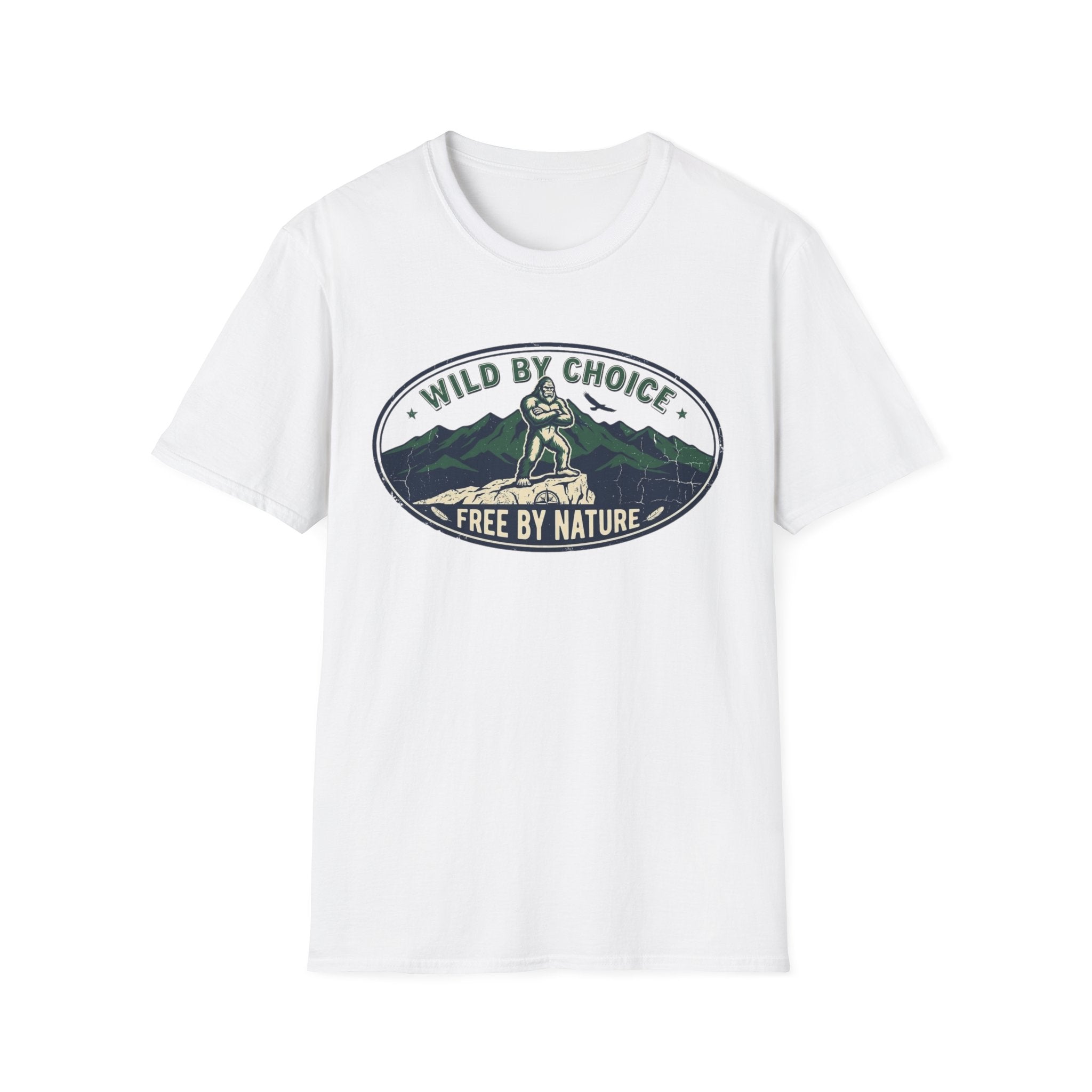 Wild By Choice - Free By Nature T-Shirt - Deadpan Outdoors Co.