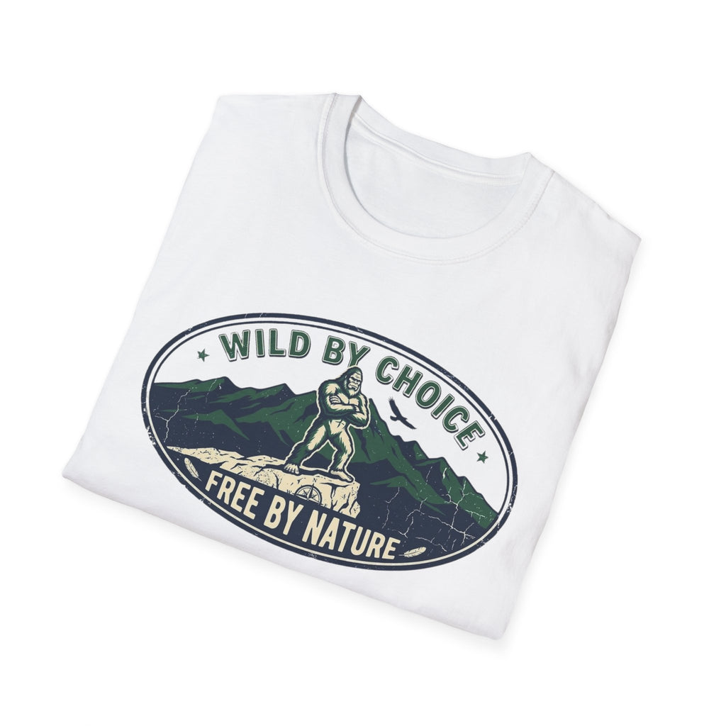 Wild By Choice - Free By Nature T-Shirt - Deadpan Outdoors Co.