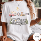 Comfort Colors® Trailer Plus Cowboy Boots Equals One Happy Camper Tee - Deadpan Outdoors Co.