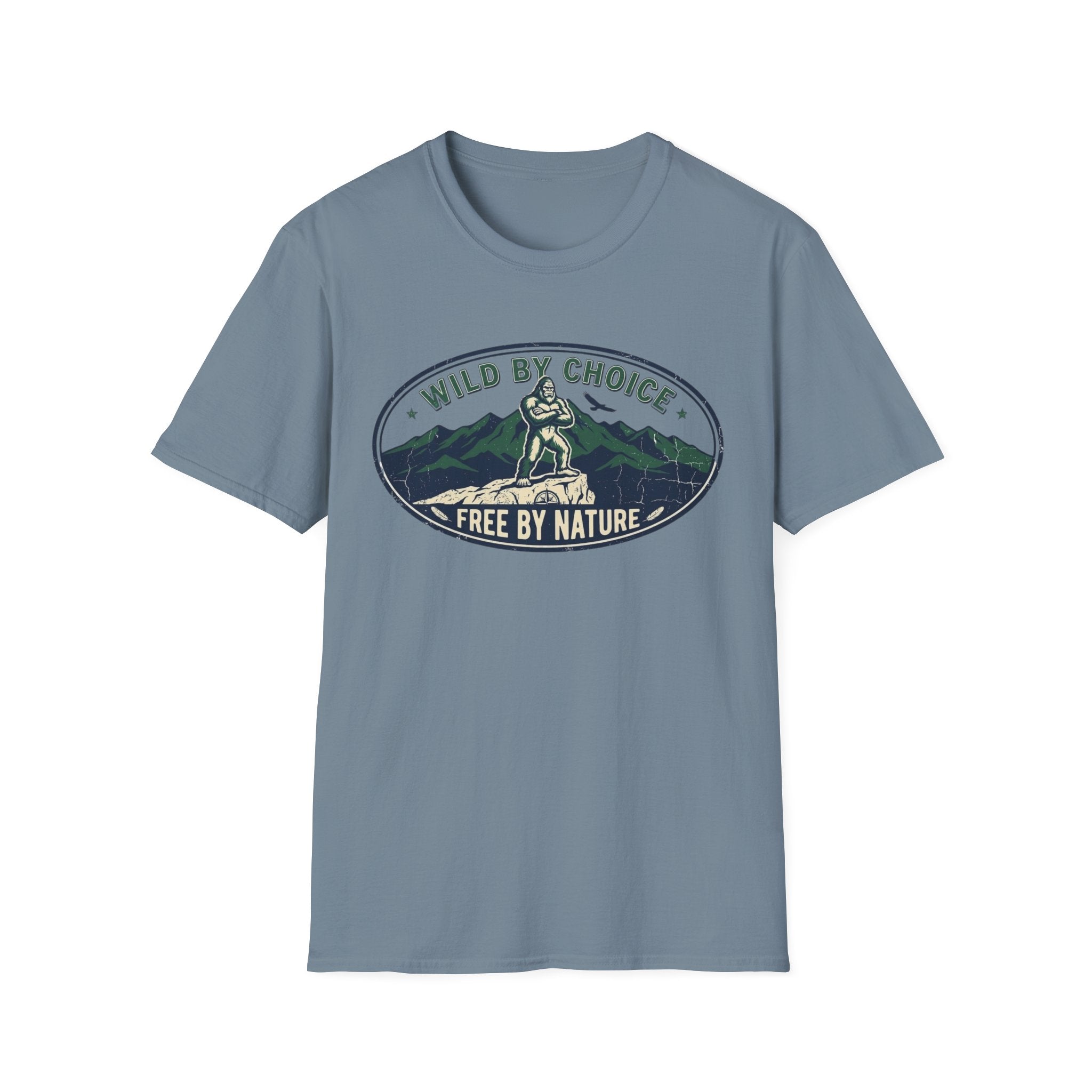 Wild By Choice - Free By Nature T-Shirt - Deadpan Outdoors Co.