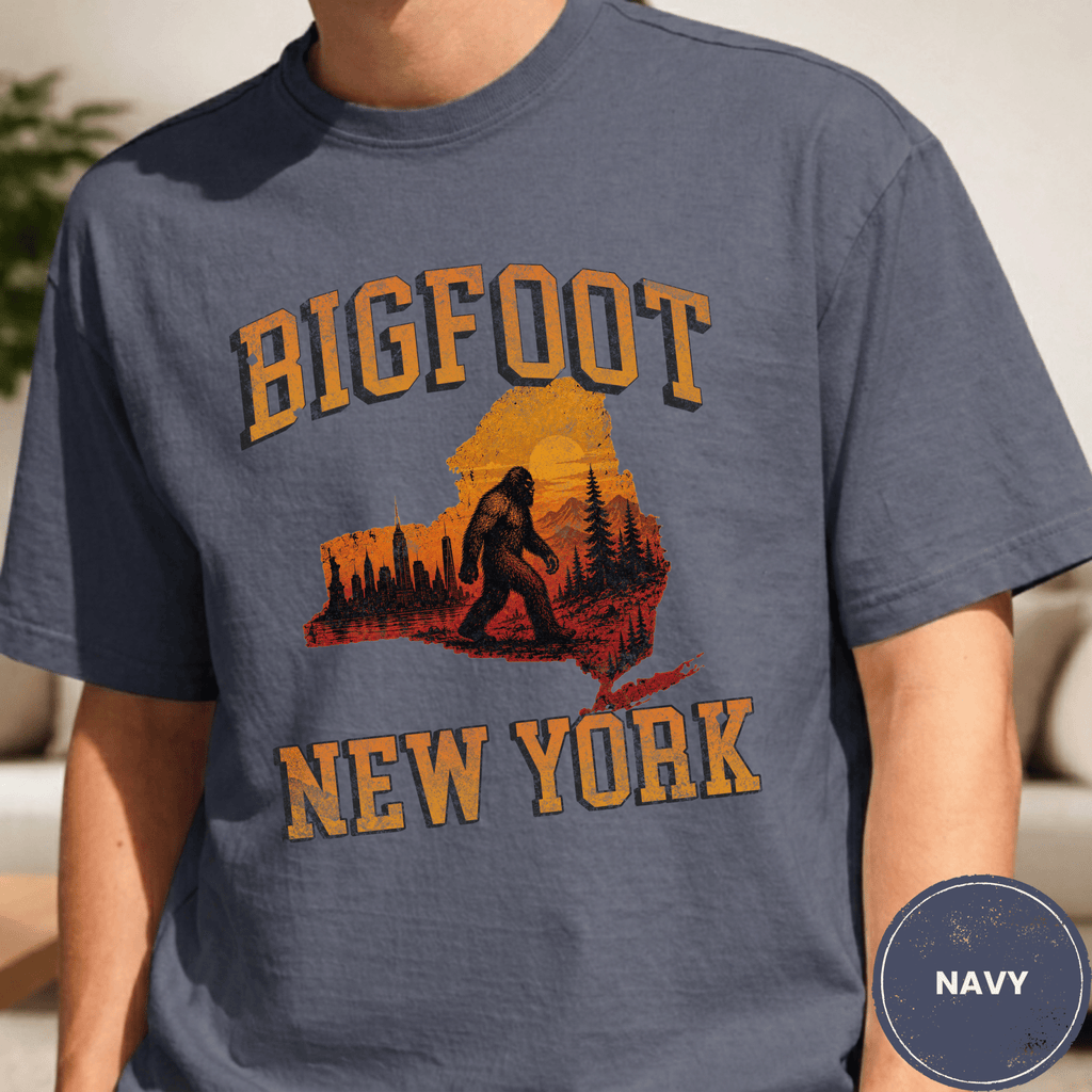 Comfort Colors® Bigfoot New York State Tee - Deadpan Outdoors Co.