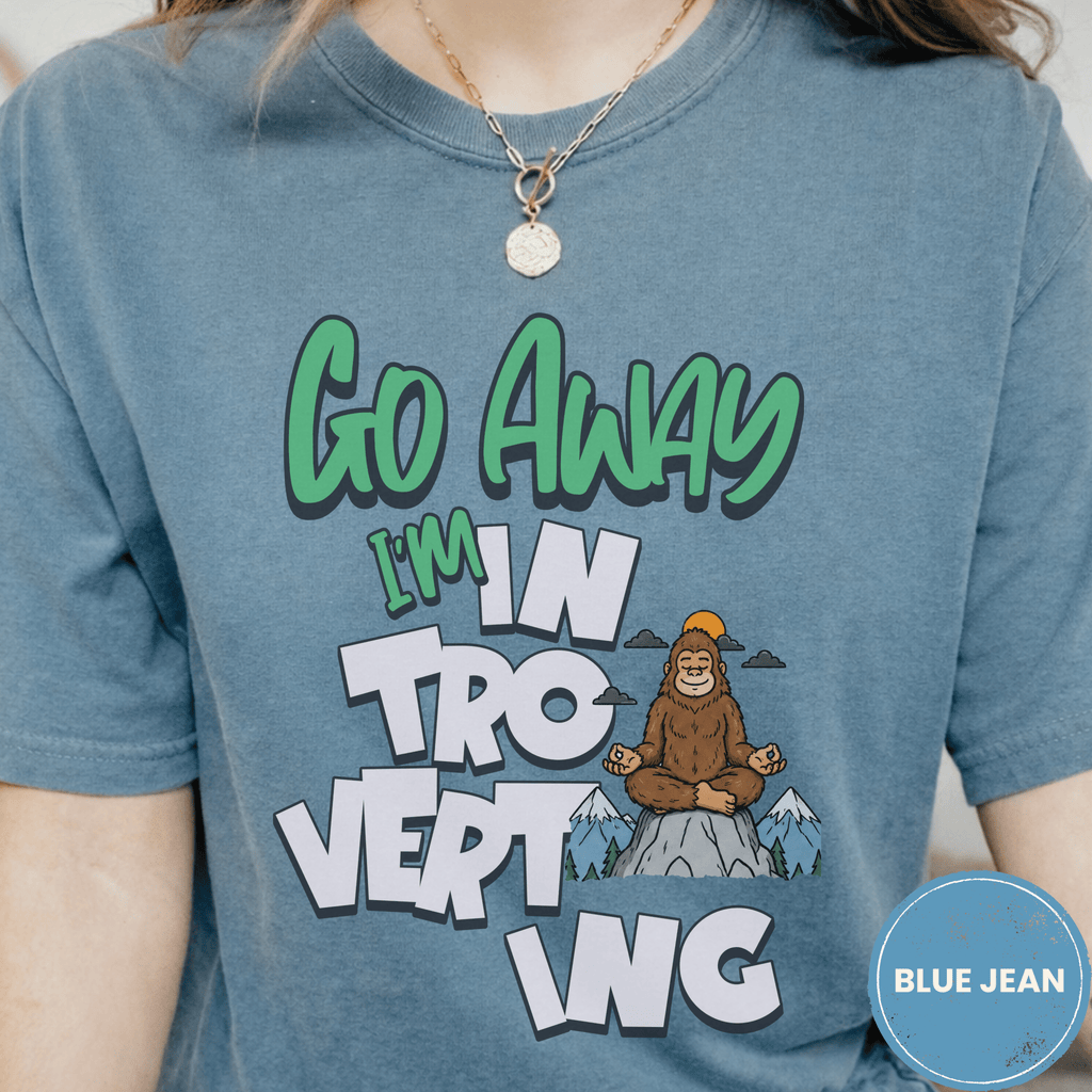 Comfort Colors® Go Away I'm Introverting Tee - Deadpan Outdoors Co.