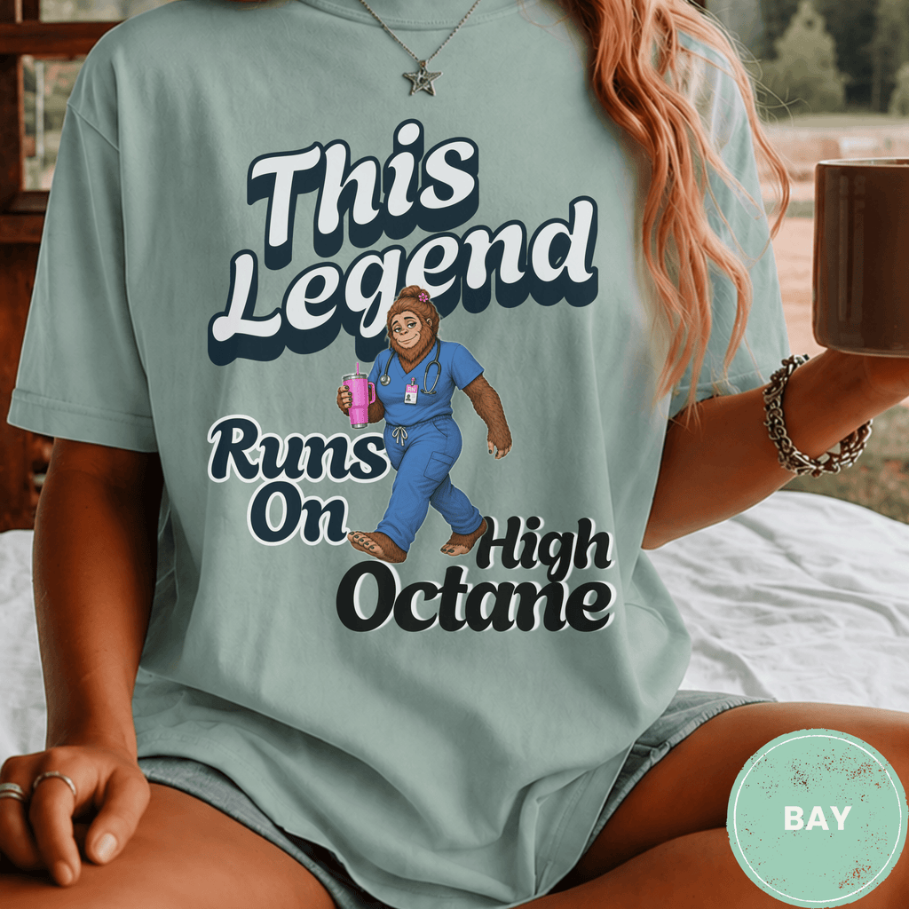 Comfort Colors® This Legend Runs on High Octane Tee - Deadpan Outdoors Co.