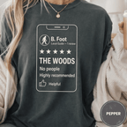 Comfort Colors® Bigfoot Five Star Review Tee - Deadpan Outdoors Co.