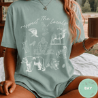 Comfort Colors® Tee - Respect The Locals - Bigfoot Version - Deadpan Outdoors Co.