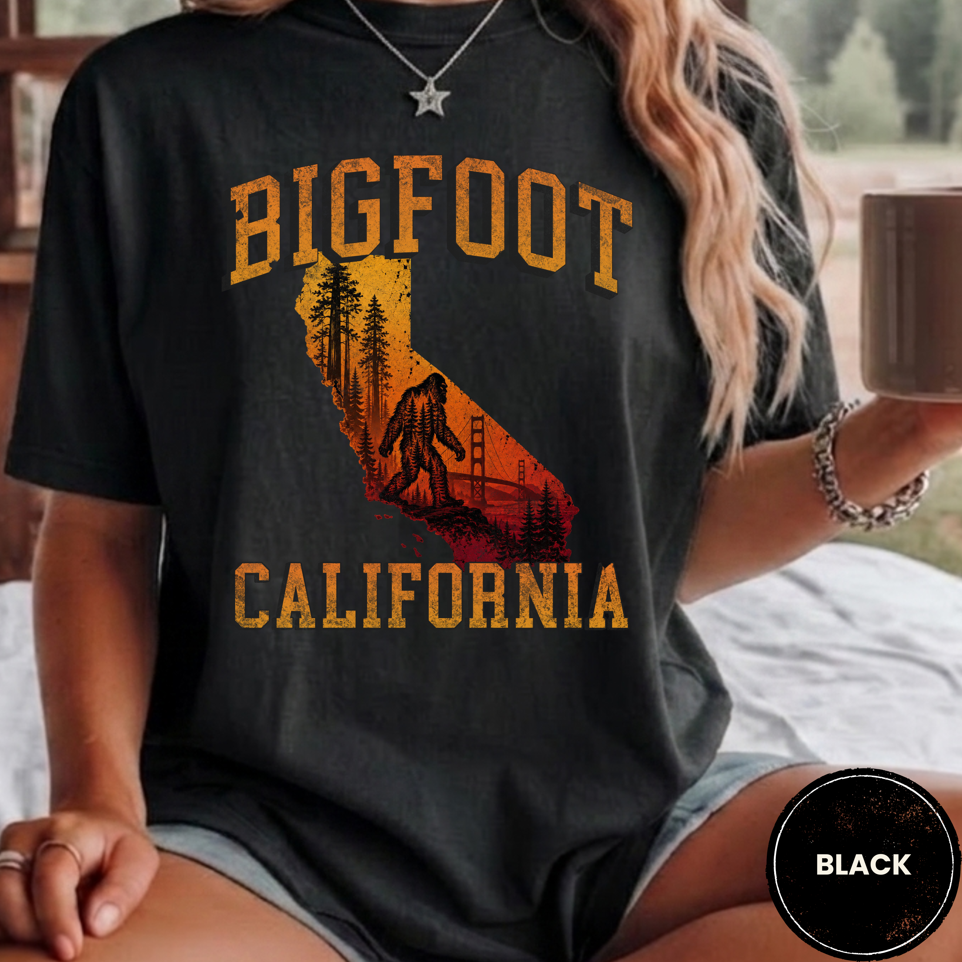 Comfort Colors® Bigfoot California State Tee