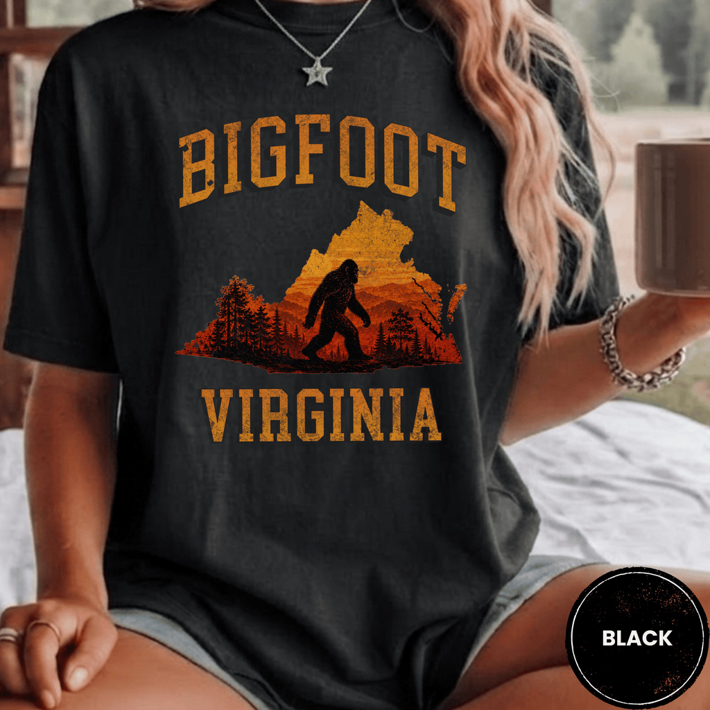Comfort Colors® Bigfoot Virginia State Tee - Deadpan Outdoors Co.
