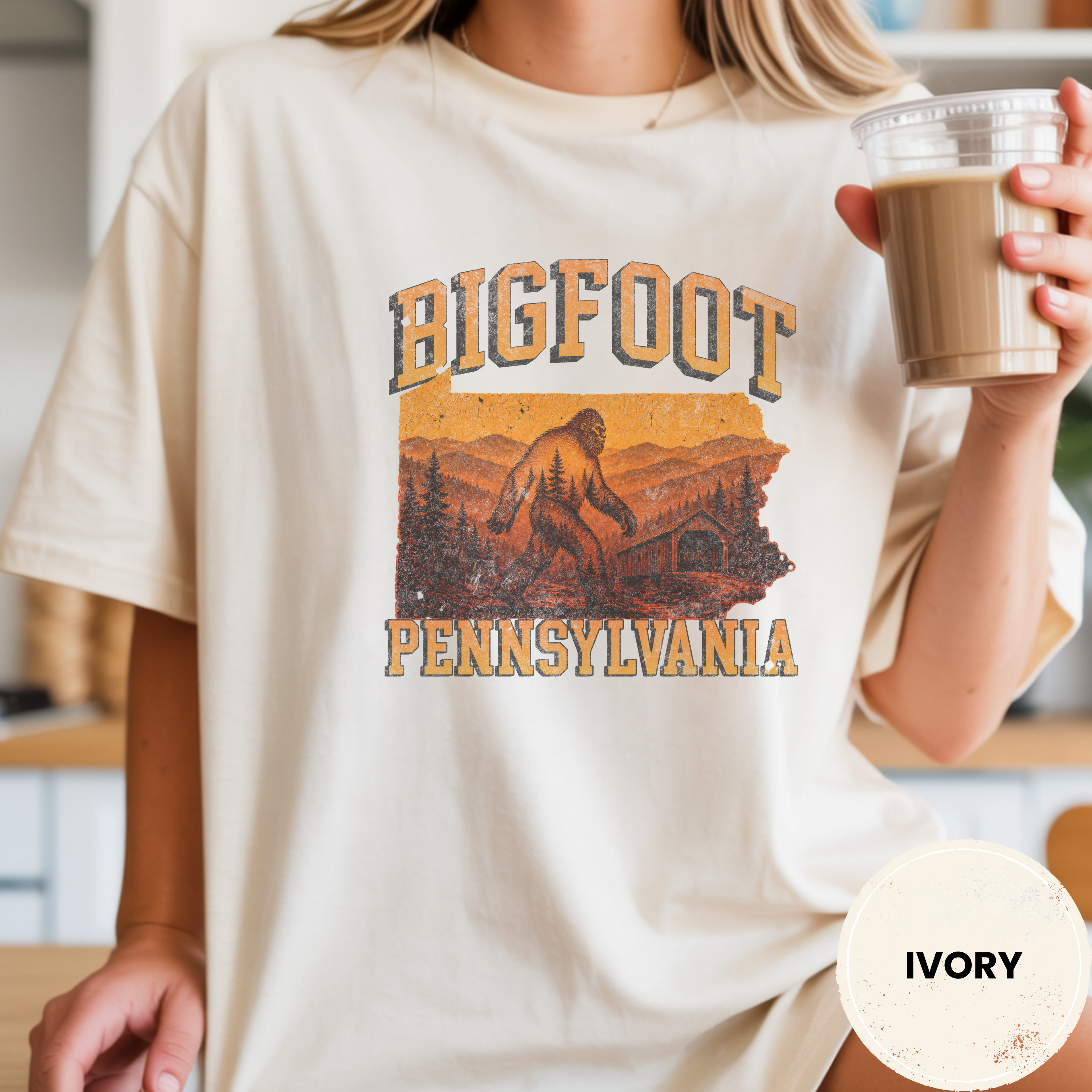 Comfort Colors® Bigfoot Pennsylvania State Tee