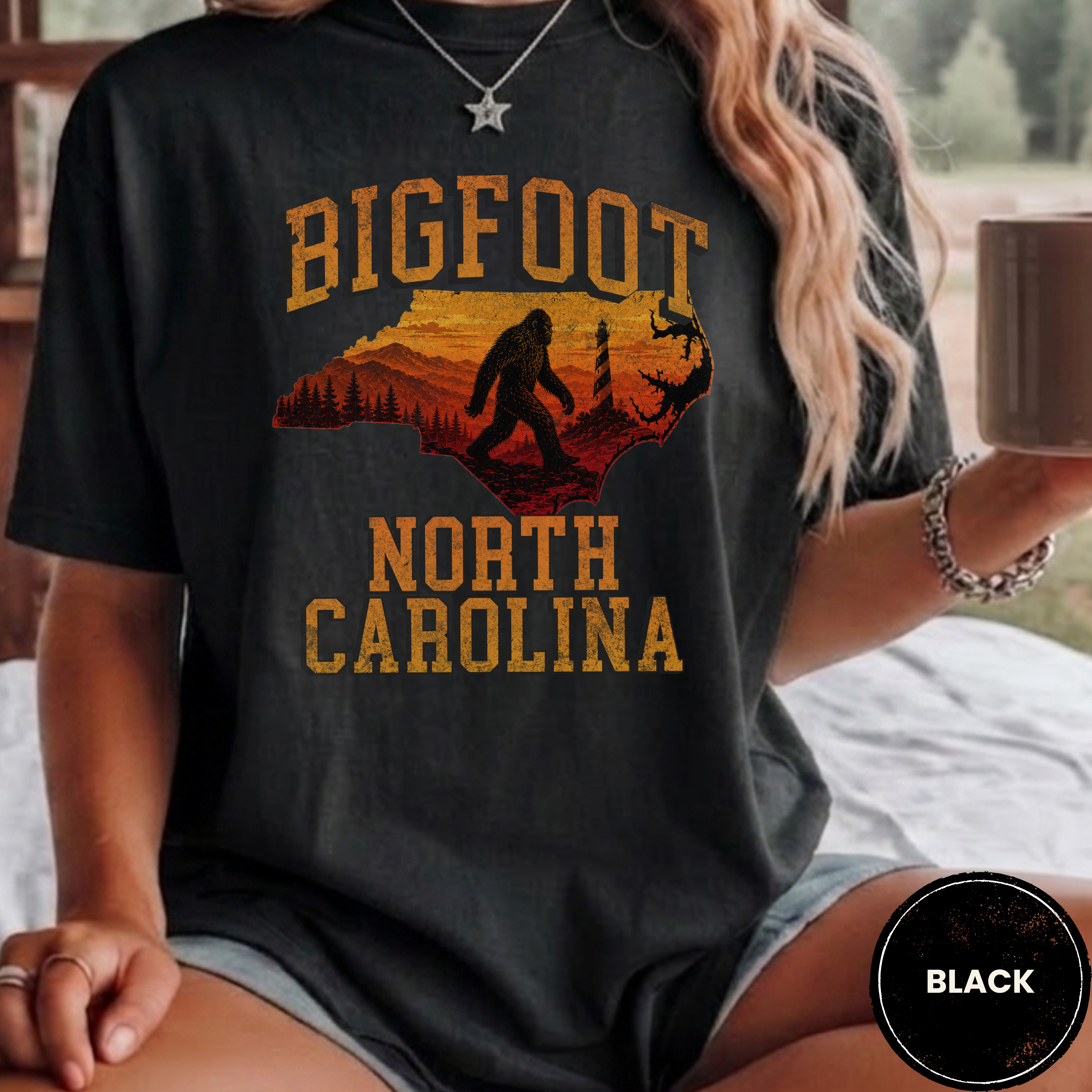 Comfort Colors® Bigfoot North Carolina Tee