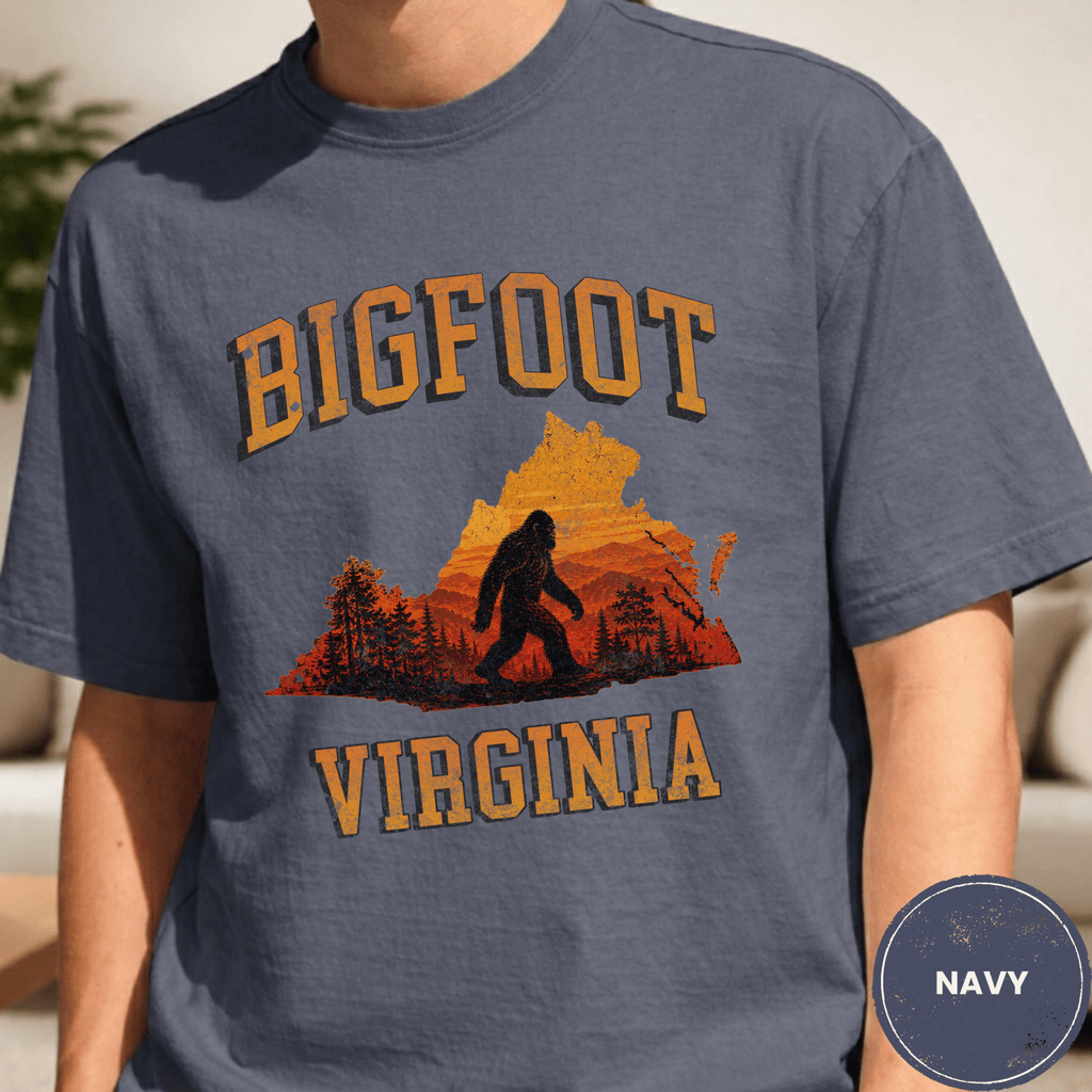 Comfort Colors® Bigfoot Virginia State Tee - Deadpan Outdoors Co.