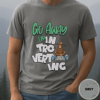 Comfort Colors® Go Away I'm Introverting Tee - Deadpan Outdoors Co.