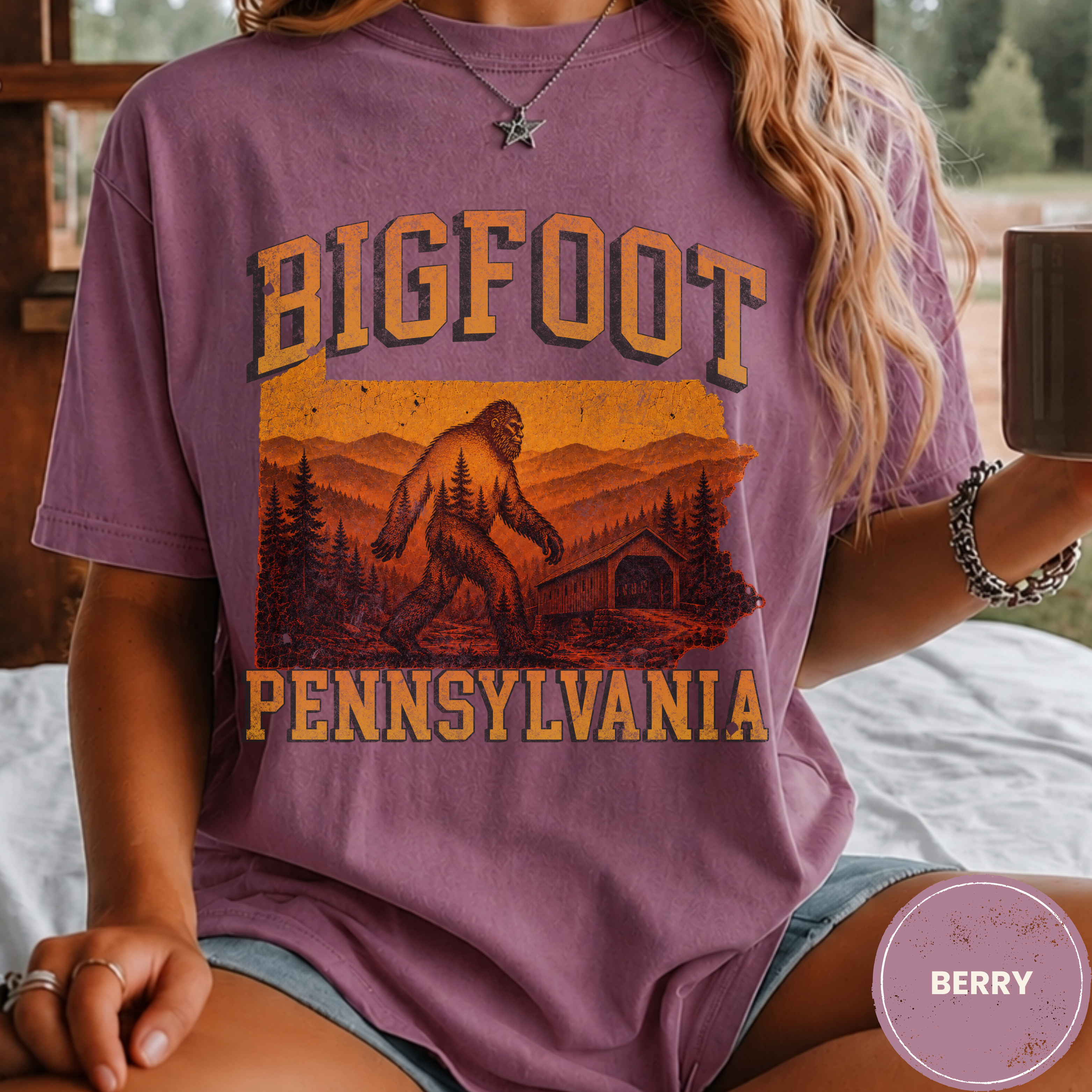 Comfort Colors® Bigfoot Pennsylvania State Tee
