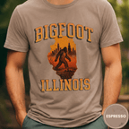 Comfort Colors® Bigfoot Illinois State Tee - Deadpan Outdoors Co.