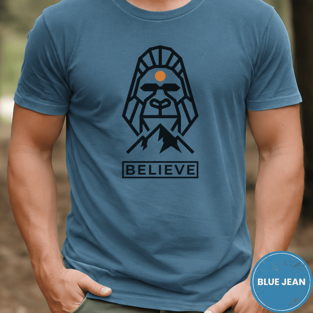 Comfort Colors® Believe Bigfoot Tee - Deadpan Outdoors Co.