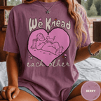 Comfort Colors® We Knead Each Other Shirt, Funny Bigfoot Cat Tee, Sasquatch Cat Lover Gift, Cute Cryptid Cat T-shirt - Deadpan Outdoors Co.