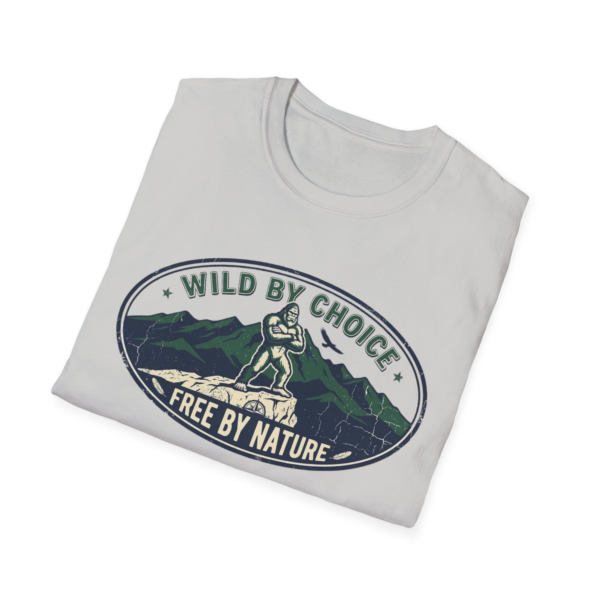 Wild By Choice - Free By Nature T-Shirt - Deadpan Outdoors Co.