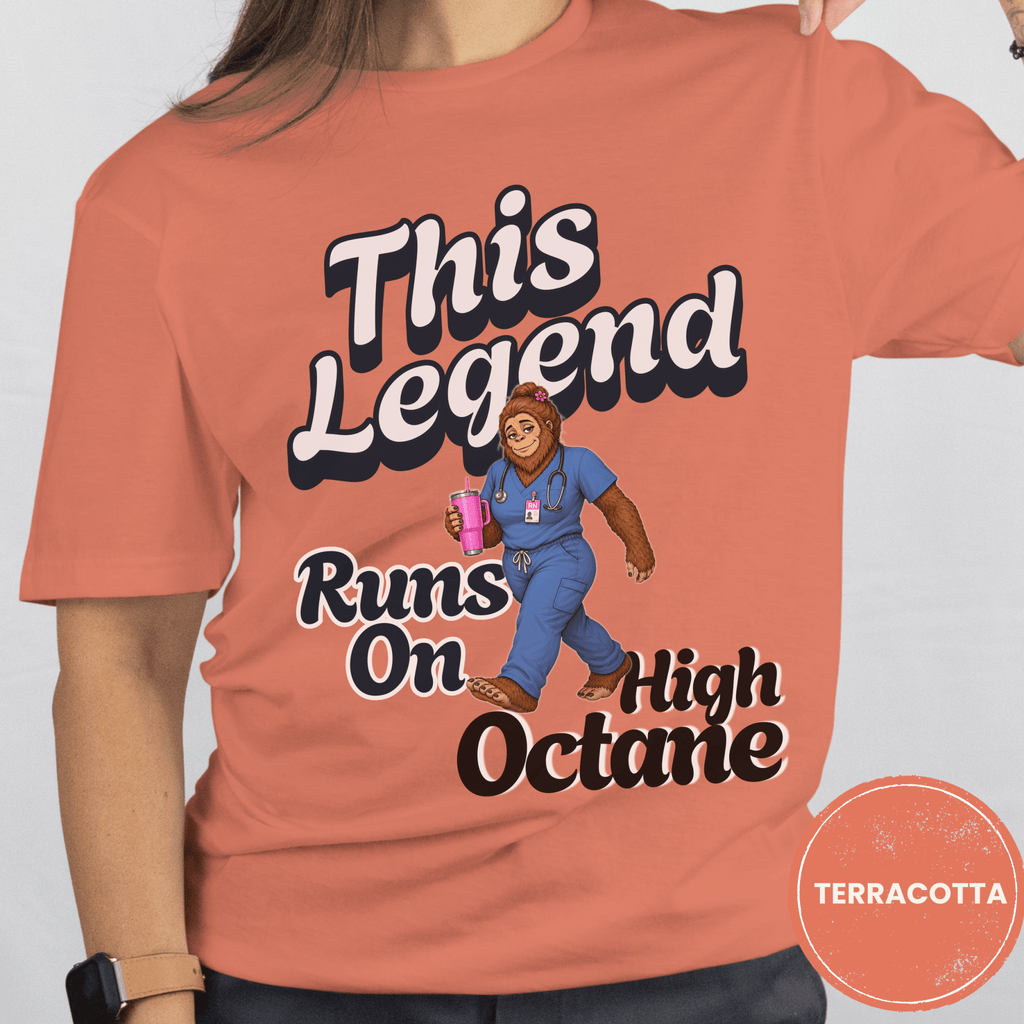 Comfort Colors® This Legend Runs on High Octane Tee - Deadpan Outdoors Co.