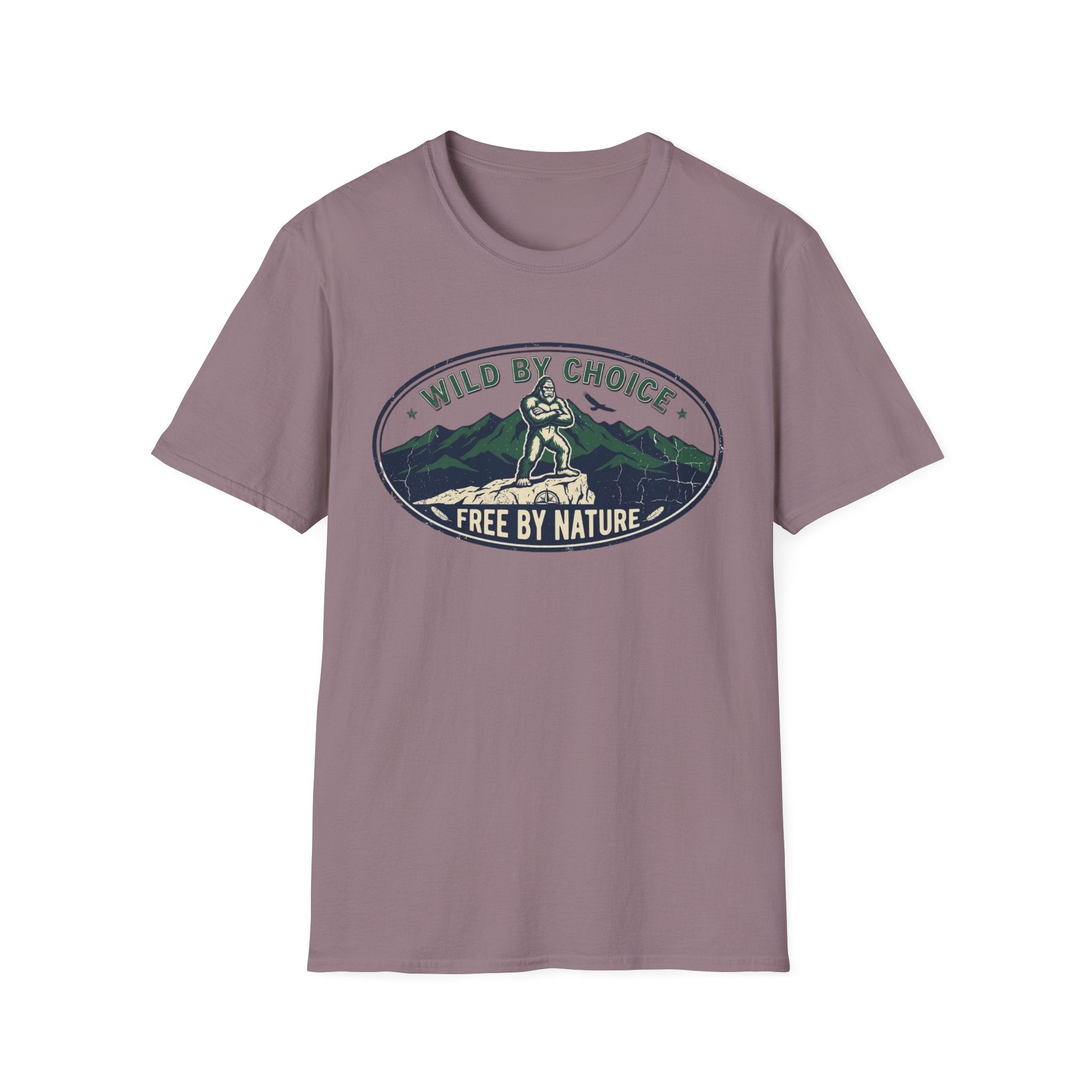 Wild By Choice - Free By Nature T-Shirt - Deadpan Outdoors Co.