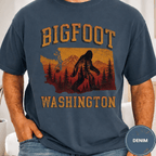Comfort Colors® Bigfoot Washington State Tee - Deadpan Outdoors Co.