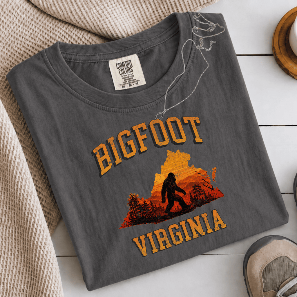 Comfort Colors® Bigfoot Virginia State Tee - Deadpan Outdoors Co.