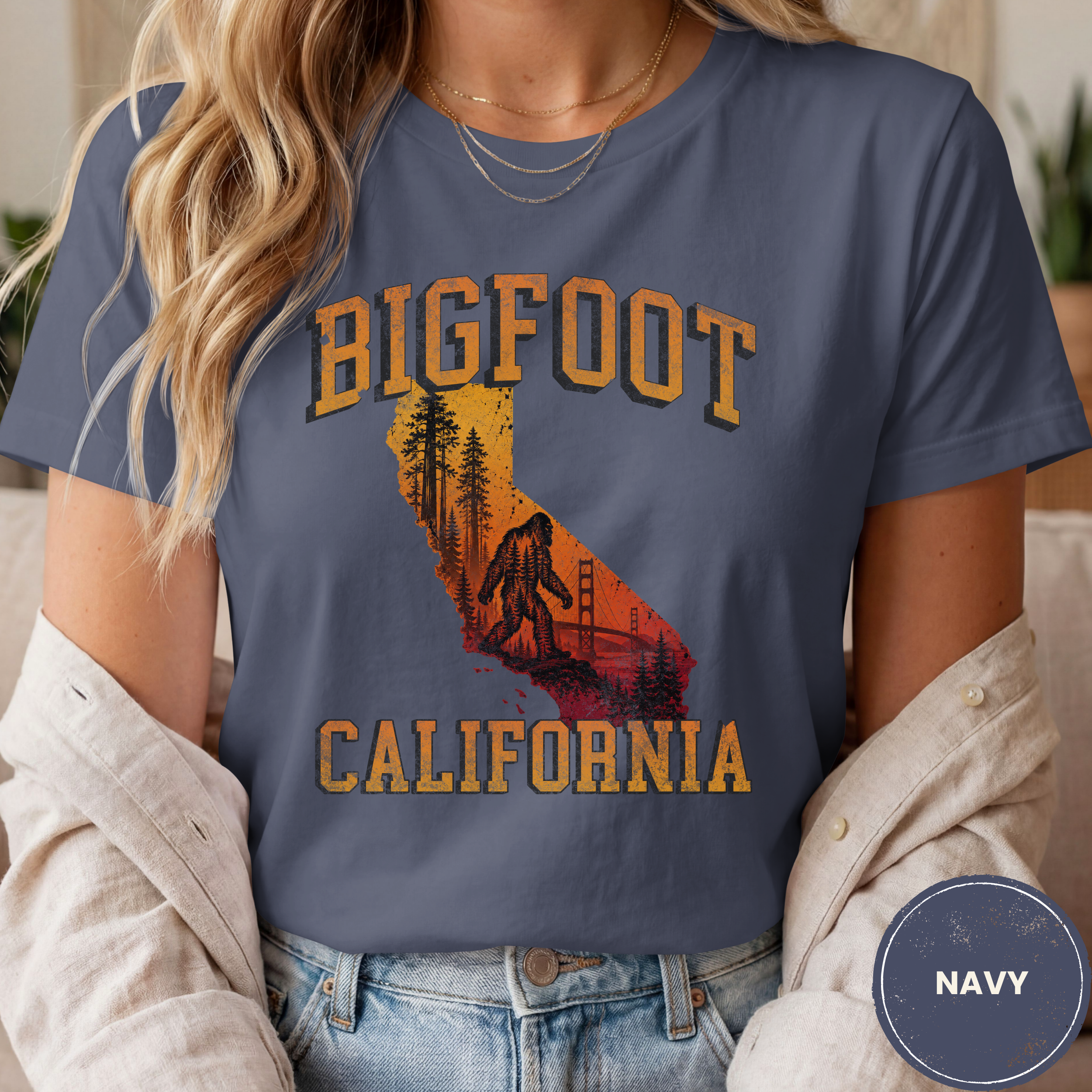 Comfort Colors® Bigfoot California State Tee