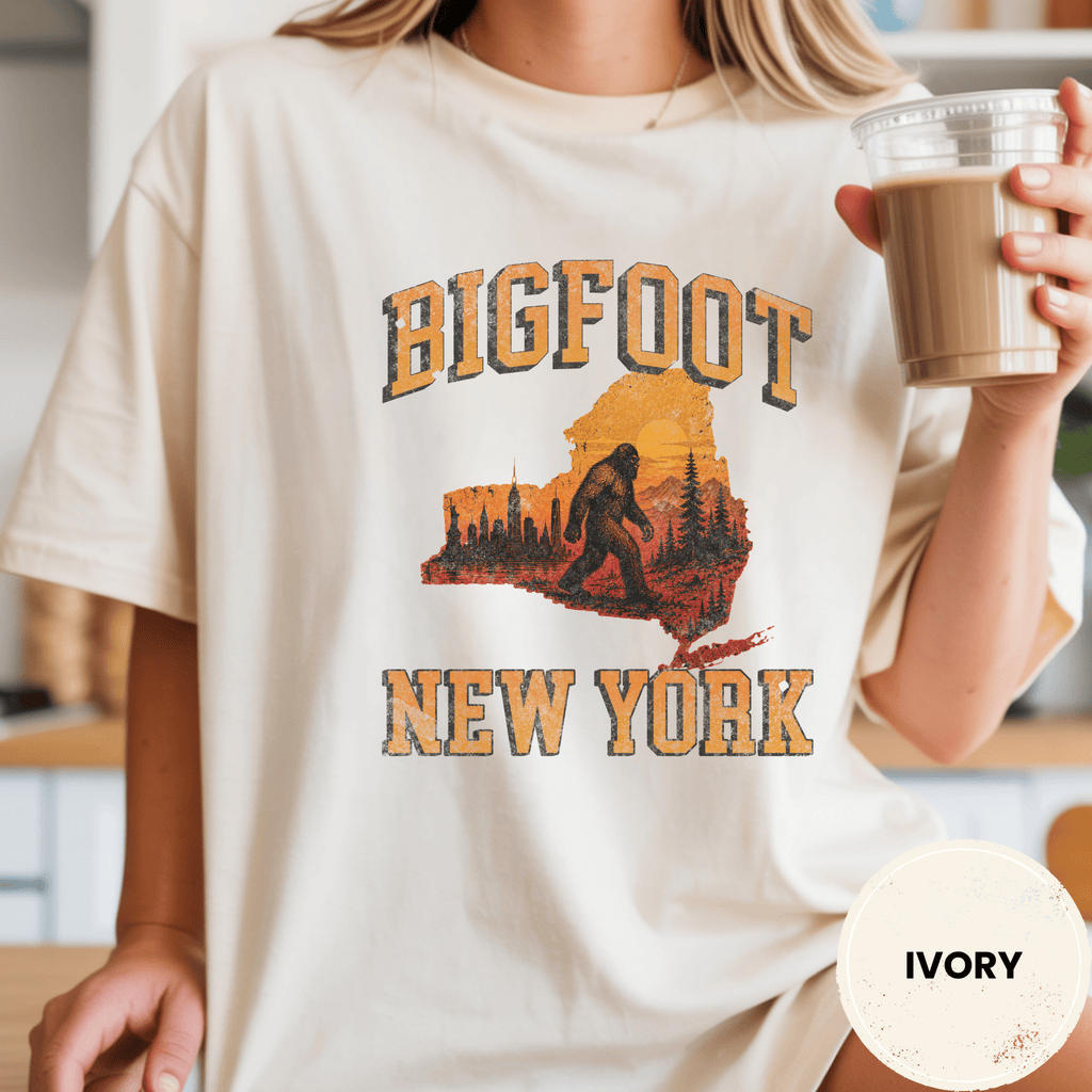 Comfort Colors® Bigfoot New York State Tee - Deadpan Outdoors Co.