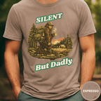 Comfort Colors® Silent But Dadly Tee - Deadpan Outdoors Co.