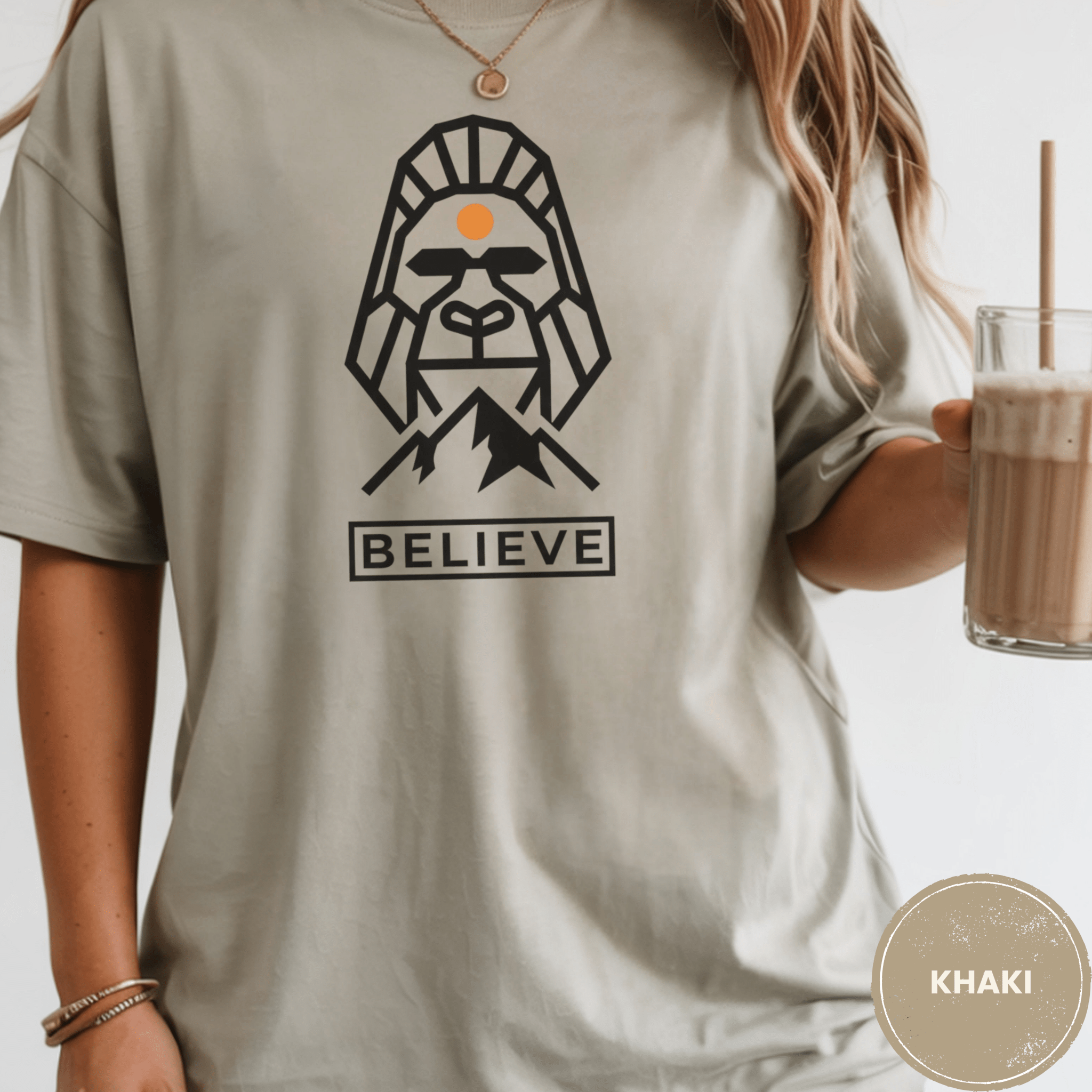 Comfort Colors® Believe Bigfoot Tee - Deadpan Outdoors Co.