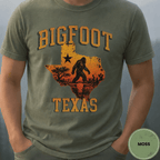 Comfort Colors® Bigfoot Texas State Tee - Deadpan Outdoors Co.