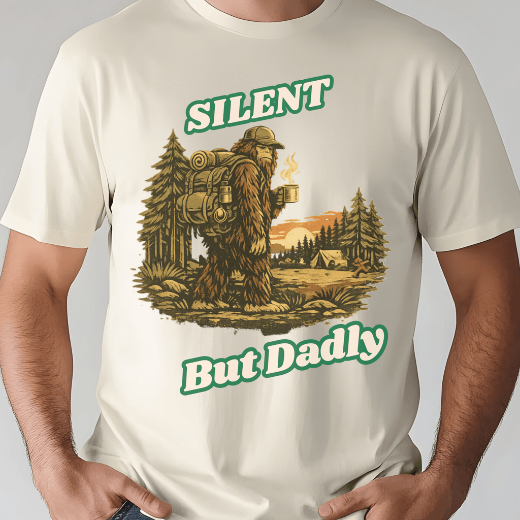 Comfort Colors® Silent But Dadly Tee - Deadpan Outdoors Co.