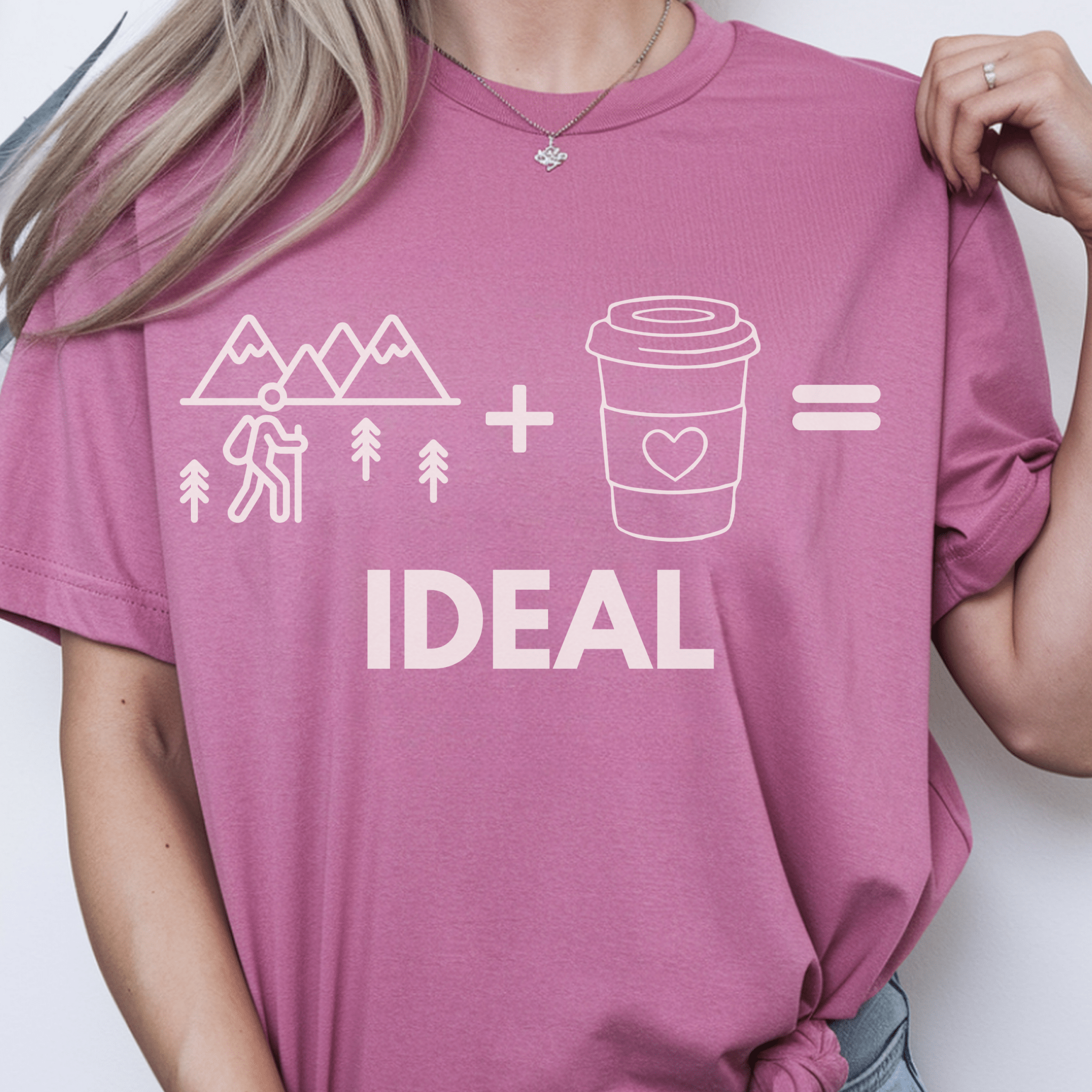 Hiking + Coffee = Ideal Tee - Deadpan Outdoors Co.