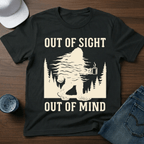 Out Of Sight - Out Of Mind T-Shirt - Deadpan Outdoors Co.