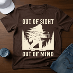 Out Of Sight - Out Of Mind T-Shirt - Deadpan Outdoors Co.