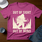 Out Of Sight - Out Of Mind T-Shirt - Deadpan Outdoors Co.