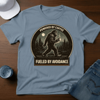 Powered By Coffee Fueled By Avoidance T-Shirt - Deadpan Outdoors Co.
