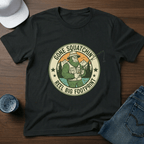 Gone Squatchin' Reel Big Footprint T-Shirt - Deadpan Outdoors Co.