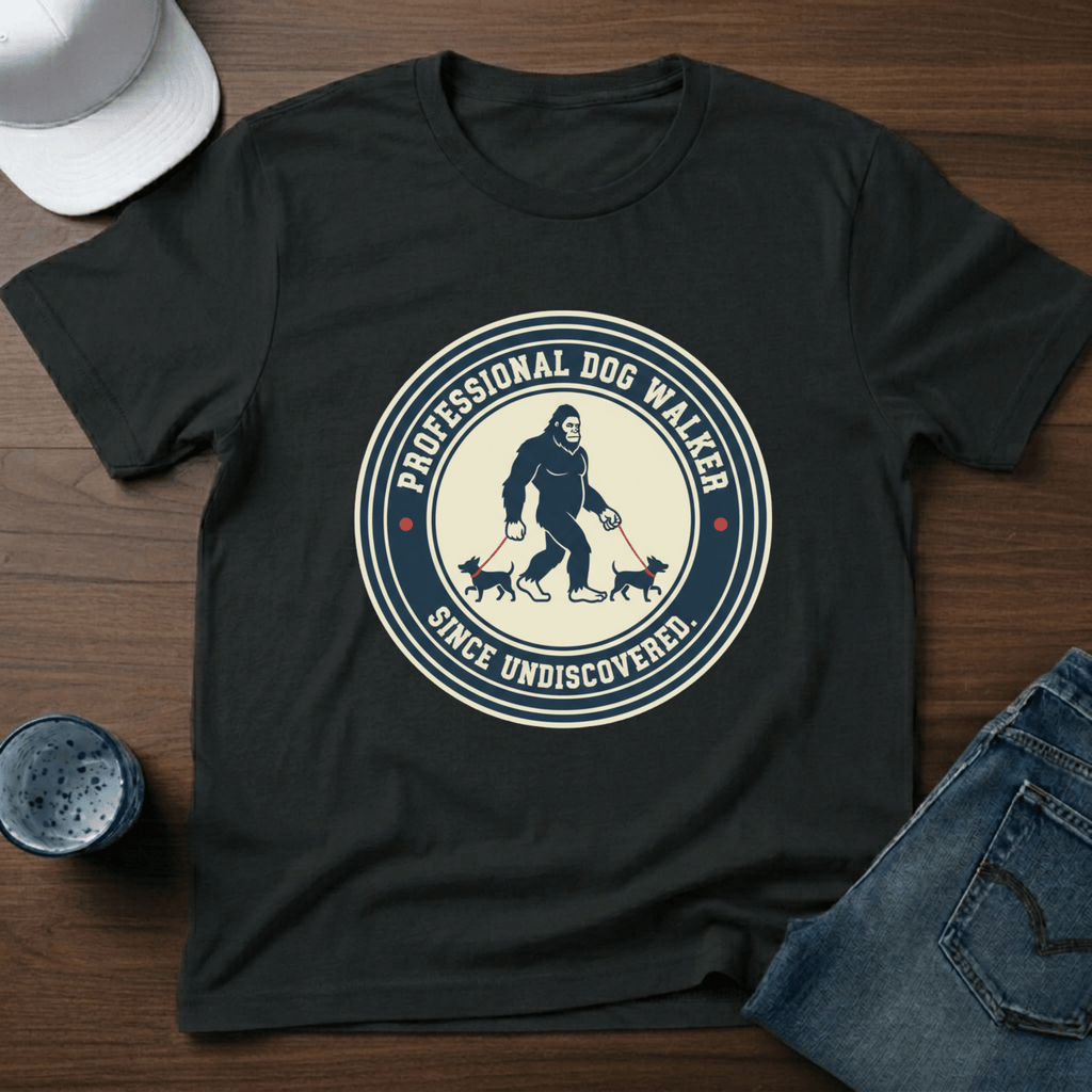 Professional Dog Walker T-Shirt - Deadpan Outdoors Co.