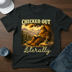 Checked Out. Literally T-Shirt - Deadpan Outdoors Co.
