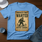 America's Most Wanted - Never Caught T-Shirt - Deadpan Outdoors Co.