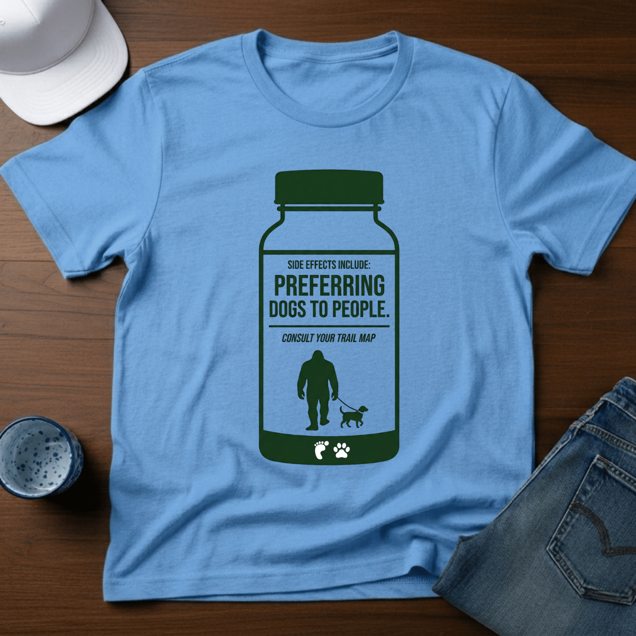 Side Effects Include: Preferring Dogs To People T-Shirt - Deadpan Outdoors Co.