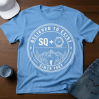 Believed To Exist - SQUATCH - Since 1967 - Squatch Rebus Puzzle T-Shirt - Deadpan Outdoors Co.