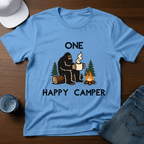 One Happy Camper Bigfoot T-Shirt - Deadpan Outdoors Co.