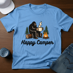 Happy Camper - Bigfoot T-Shirt - Deadpan Outdoors Co.