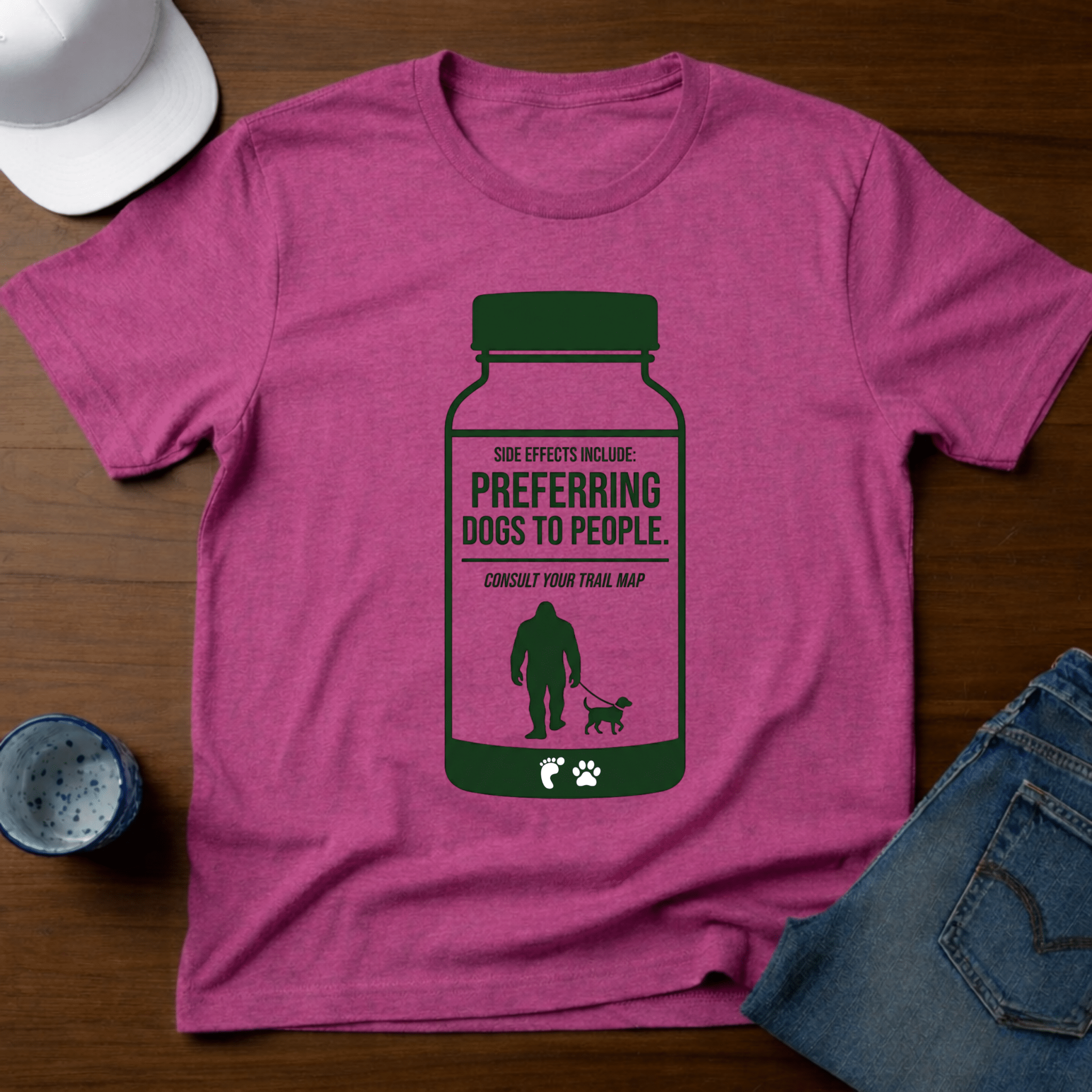Side Effects Include: Preferring Dogs To People T-Shirt - Deadpan Outdoors Co.