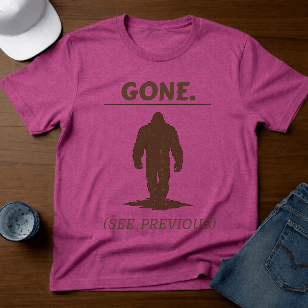 GONE. (SEE PREVIOUS) T-Shirt - Deadpan Outdoors Co.